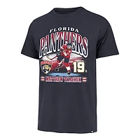 T-shirt bleu marine « 47 Matthew Tkachuk » des Panthers de la Floride, avec nom et numéro du joueur Franklin