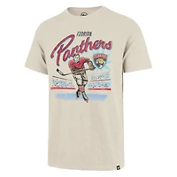 Men's '47  Natural Florida Panthers Hockey Player Golden Age Scrum T-Shirt