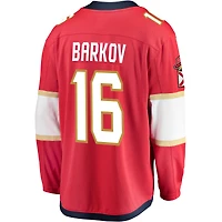 Maillot d'évasion des Panthers de la Floride rouge Fanatics Aleksander Barkov pour hommes