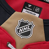 Maillot domicile premium rouge des Panthers de la Floride pour hommes, Aleksander Barkov
