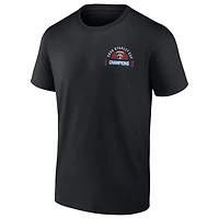 T-shirt Fanatics pour homme, noir, champion de la Coupe Stanley 2025 des Panthers Floride
