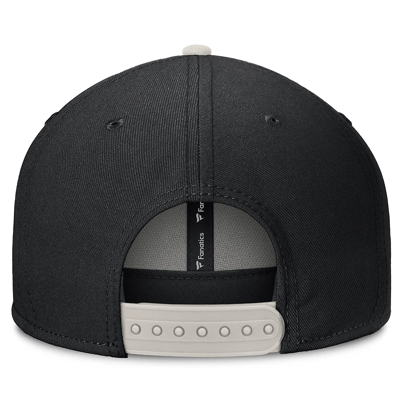 Casquette snapback noire Fanatics pour homme des Panthers de la Floride, champions de la Coupe Stanley 2025