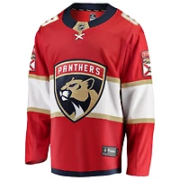 Maillot domicile rouge des Panthers de la Floride Brady Tkachuk (Fanatics) pour homme