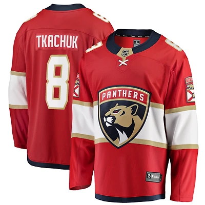 Men's Fanatics Brady Tkachuk Red Florida Panthers Home Breakaway Jersey