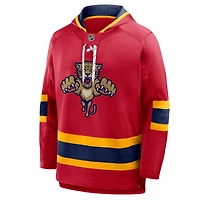 Men's Fanatics Bright Cardinal Florida Panthers 2026 NHL Winter Classic Lace Collar Hoodie