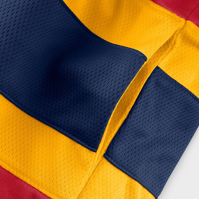 Men's Fanatics Bright Cardinal Florida Panthers 2026 NHL Winter Classic Lace Collar Hoodie