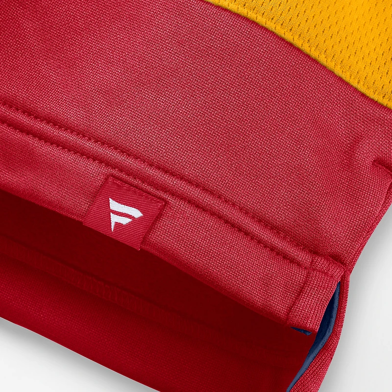 Men's Fanatics Bright Cardinal Florida Panthers 2026 NHL Winter Classic Lace Collar Hoodie