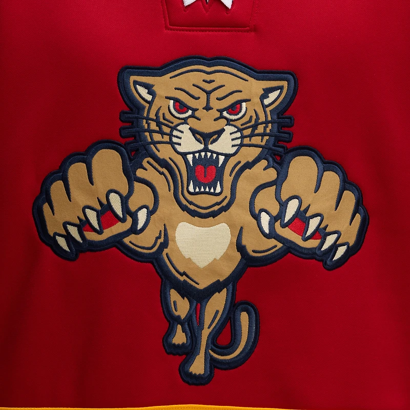 Sweat à capuche Fanatics Bright Cardinal Florida Panthers 2026 NHL Winter Classic pour homme, col en dentelle