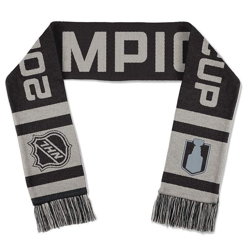Men's Fanatics Gray Florida Panthers 2025 Stanley Cup Champions Locker Room Scarf