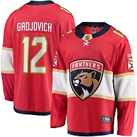 Fanatics pour hommes Jonah Gadjovich Rouge Maillot de joueur échappé des Panthers la Floride