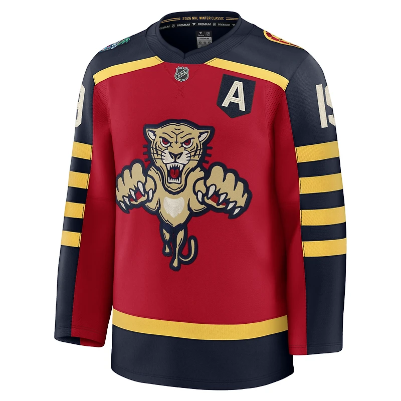 Men's Fanatics Matthew Tkachuk Red Florida Panthers 2026 NHL Winter Classic Premium Jersey