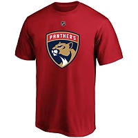 Men's Fanatics Matthew Tkachuk Red Florida Panthers Big &Tall Name & Number T-Shirt