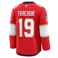 Men's Fanatics Matthew Tkachuk Red Florida Panthers Home Premium Jersey