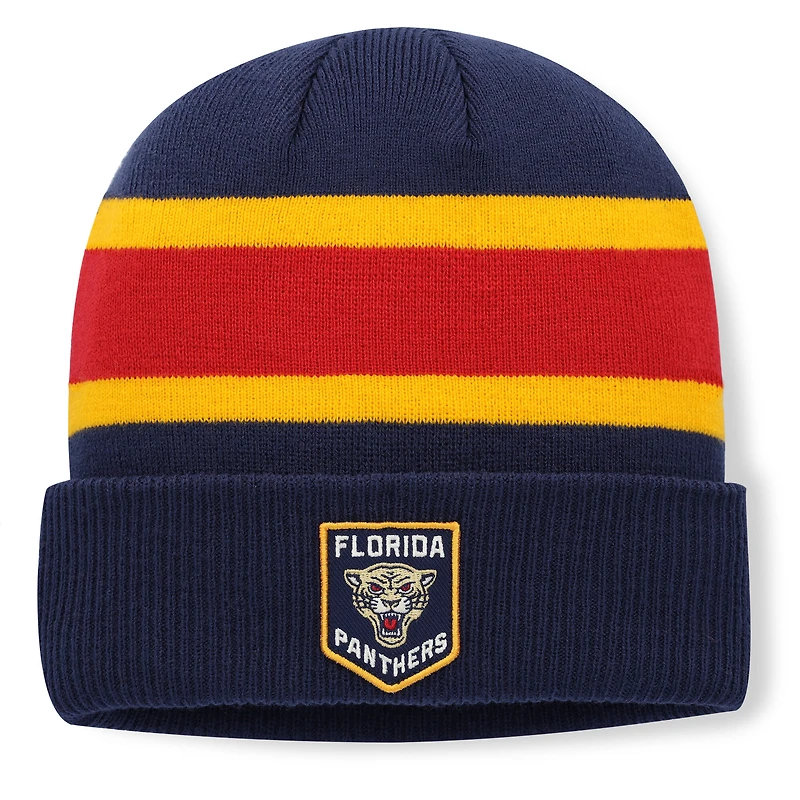 Men's Fanatics Navy/Red Florida Panthers 2026 NHL Winter Classic Cuffed Knit Hat