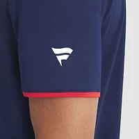 Men's Fanatics Navy Florida Panthers Authentic Pro Rink Raglan Polo