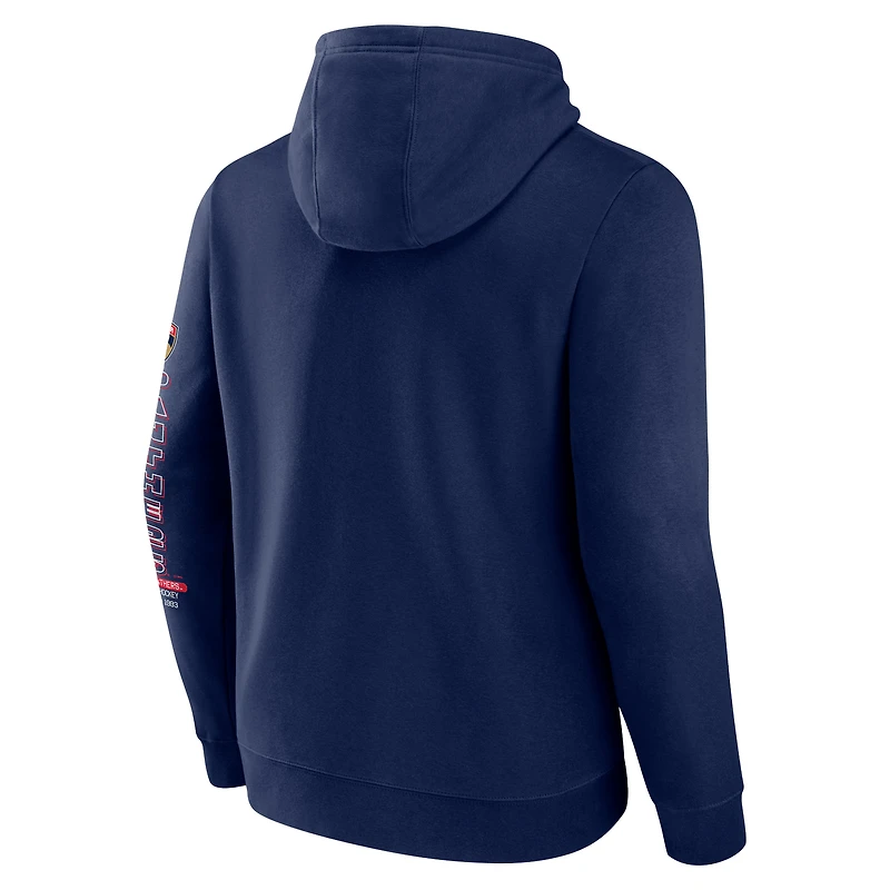 Sweat à capuche Fanatics Navy Florida Panthers Revolution pour hommes