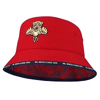 Men's Fanatics Red Florida Panthers 2026 NHL Winter Classic Novelty Bucket Hat