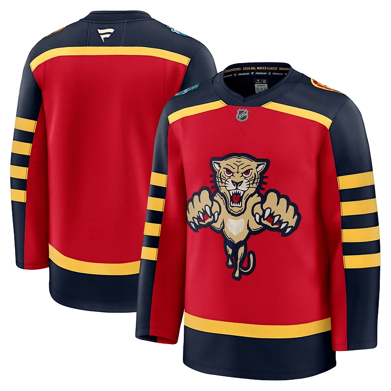 Men's Fanatics  Red Florida Panthers 2026 NHL Winter Classic Premium Jersey