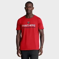 Men's Fanatics Red Florida Panthers Authentic Pro Rink Tech T-Shirt