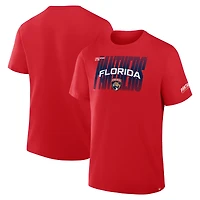 Men's Fanatics Red Florida Panthers Team Vision Legacy T-Shirt