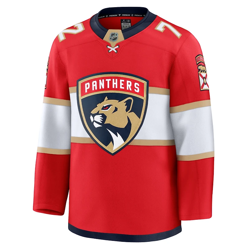 Maillot premium rouge des Panthers de la Floride pour hommes, Sergei Bobrovsky