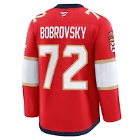 Maillot premium rouge des Panthers de la Floride pour hommes, Sergei Bobrovsky