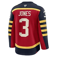 Men's Fanatics Seth Jones Red Florida Panthers 2026 NHL Winter Classic Premium Jersey