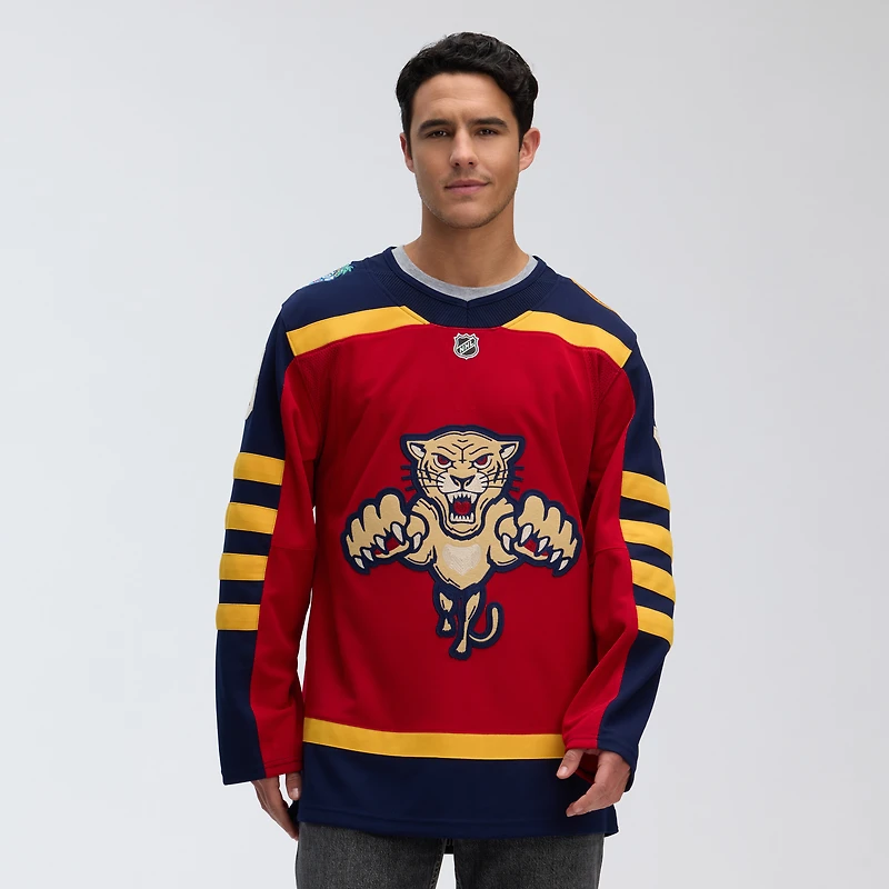 Men's Fanatics Seth Jones Red Florida Panthers 2026 NHL Winter Classic Premium Jersey