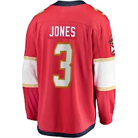Maillot rouge Breakaway à domicile des Panthers de la Floride Seth Jones pour hommes Fanatics