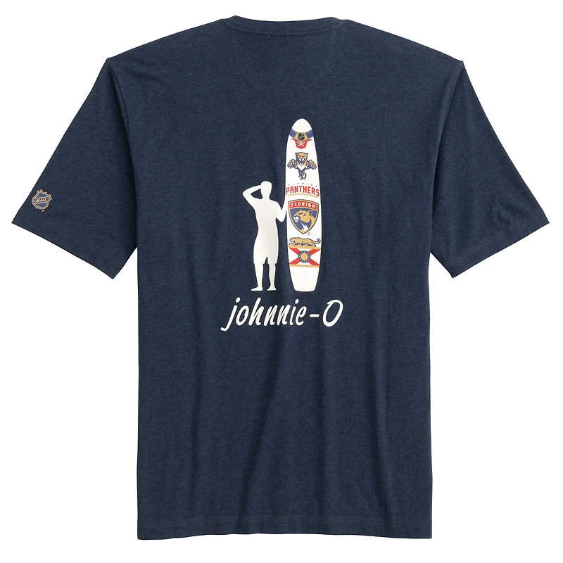 Men's johnnie-O Navy Florida Panthers Heathered Spencer T-Shirt