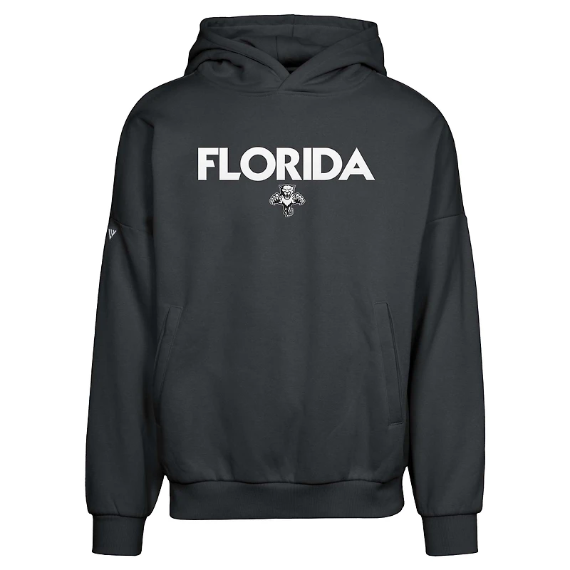 Men's Levelwear  Black Florida Panthers Contact City Capsule Pullover Hoodie