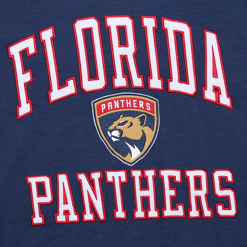 Men's Mitchell & Ness Navy Florida Panthers Legendary Slub T-Shirt