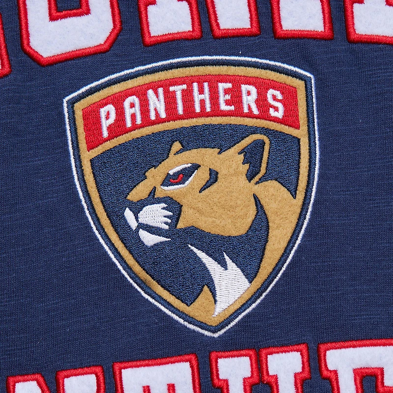 Men's Mitchell & Ness Navy Florida Panthers Legendary Slub T-Shirt