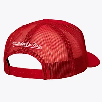 Casquette trucker ajustable Mitchell & Ness rouge Florida Panthers pour homme
