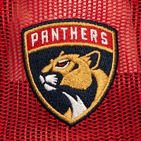 Men's Mitchell & Ness Red Florida Panthers Head Coach Trucker Adjustable Hat