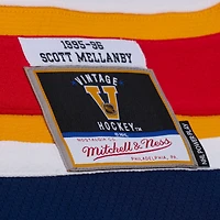 Maillot Mitchell & Ness Scott Mellanby blanc des Panthers de la Floride, édition Power Play 1996, pour homme