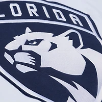 Sweat à capuche en polaire arctique Mitchell & Ness blanc Florida Panthers pour homme