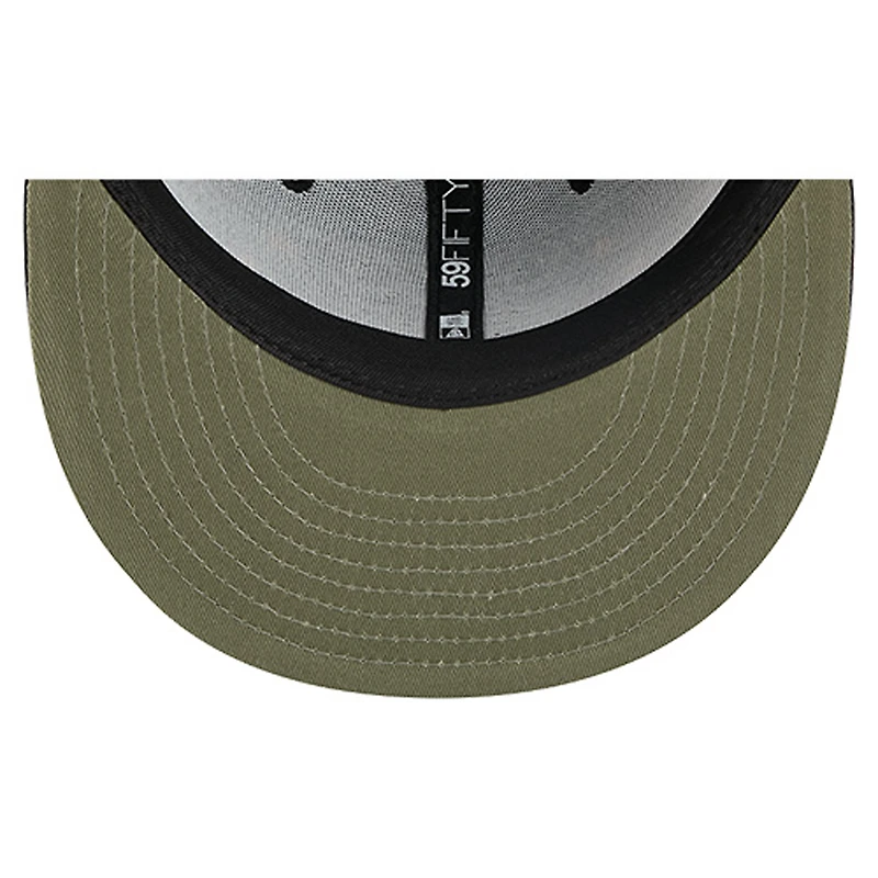 Casquette ajustée 59FIFTY pour homme, motif camouflage numérique, étoiles, style militaire, des Panthers de la Floride, New Era