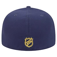 Men's New Era  Navy Florida Panthers Core 59FIFTY Fitted Hat
