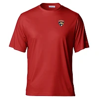 Men's  Red Florida Panthers Terminal Tackle Omni-Shade T-Shirt