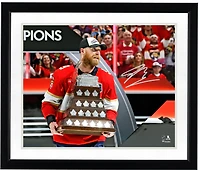 Sam Bennett Florida Panthers Autographed 2025 Conn Smythe Winner 16" x 20" Raising Conn Smythe Photograph