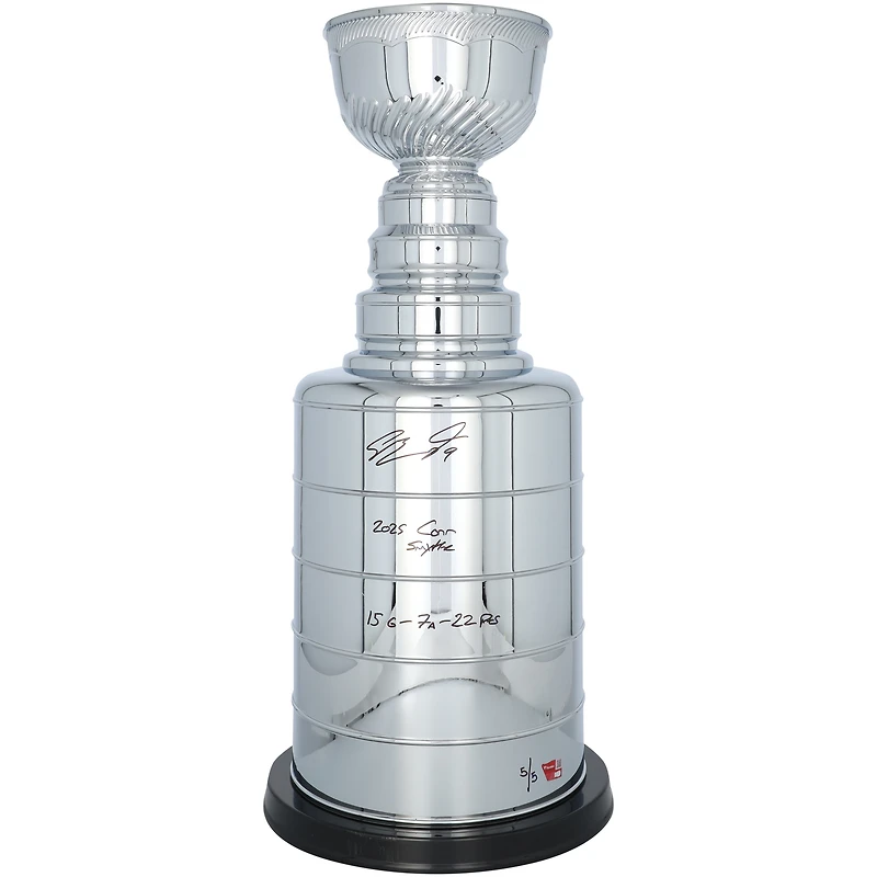 Sam Bennett Florida Panthers Autographed 2025 Stanley Cup Champions 2' Replica Stanley Cup with Multiple Inscriptions - Limited Edition of 5