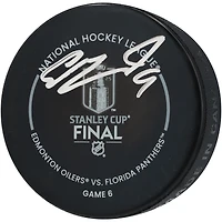Sam Bennett Florida Panthers Autographed  2025 Stanley Cup Official Game Puck