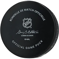 Rondelle de match officielle autographiée par Sam Bennett des Panthers de la Floride