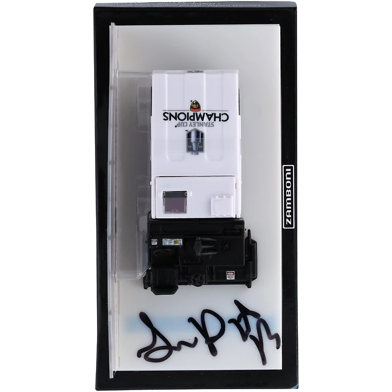 Sam Reinhart Florida Panthers Autographed 2024 Stanley Cup Champions 1:43 Scale Die-Cast Zamboni