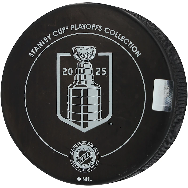 Sergei Bobrovsky Florida Panthers Autographed 2025 Stanley Cup Champions Hockey Puck with "2025 SC Champs" Inscription