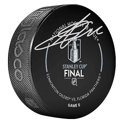 Sergei Bobrovsky Florida Panthers Autographed 2025 Stanley Cup Champions Official Game Puck 