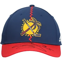 Casquette rétro adidas inversée autographiée par Seth Jones des Panthers de la Floride 2022