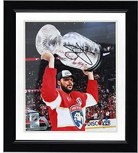 Photographie autographiée de Seth Jones, champion de la Coupe Stanley 2025, 8" x 10"