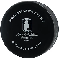 Rondelle officielle de match autographiée par Seth Jones des Panthers de la Floride pour la finale de la Coupe Stanley 2025